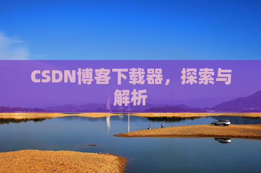 CSDN博客下载器，探索与解析